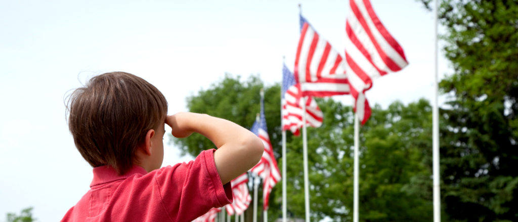 Memorial Day's National Moment of Remembrance with kids
